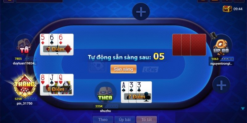 BÃ i LiÃªng - Game bÃ i ká»‹ch tÃ­nh, nhiá»u má»©c cÆ°á»£c háº¥p dáº«n