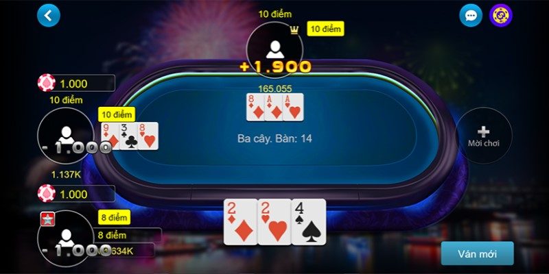 Ba cây - Game bà i truyá»n thống có lượng thà nh viên đông đảo