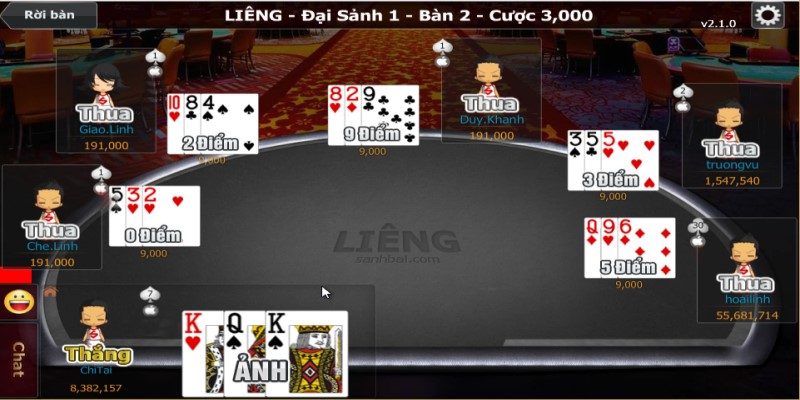 BÃ i LiÃªng - Game bÃ i ká»‹ch tÃ­nh, nhiá»u má»©c cÆ°á»£c háº¥p dáº«n
