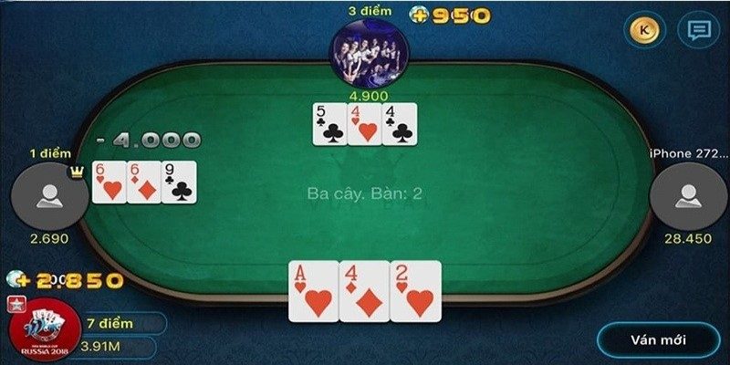 Ba cây - Game bà i truyá»n thống có lượng thà nh viên đông đảo