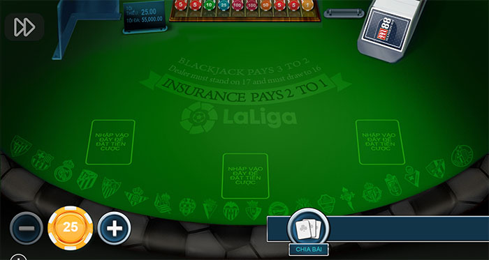Laliga Blackjack: Phiên bản độc quyền chỉ có tại M88 - M88