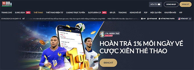 M88 - M thể thao Cá cược trực tuyến #1 Châu Á