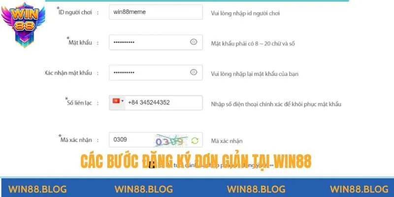 Hướng Dẫn Đăng Ký Win88 Nhanh Chóng Chỉ Mất 3 Phút