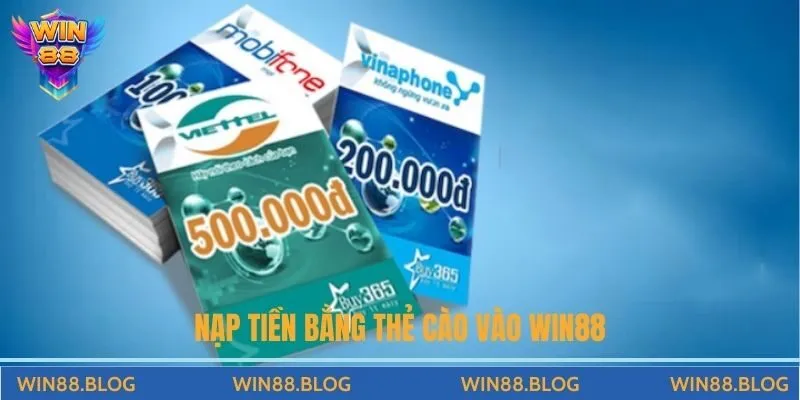 Hướng Dẫn Nạp Tiền Win88 Chi Tiết Nhất Cho Hội Viên
