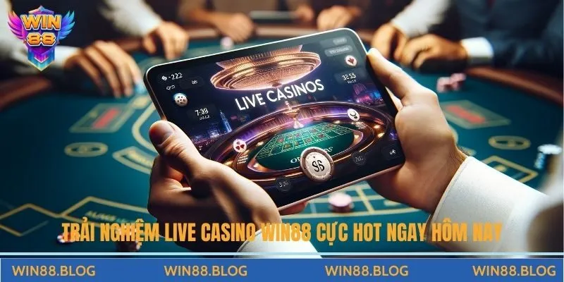 Casino Live Win88 - Sòng Bài Phát Trực Tiếp Đỉnh Cao