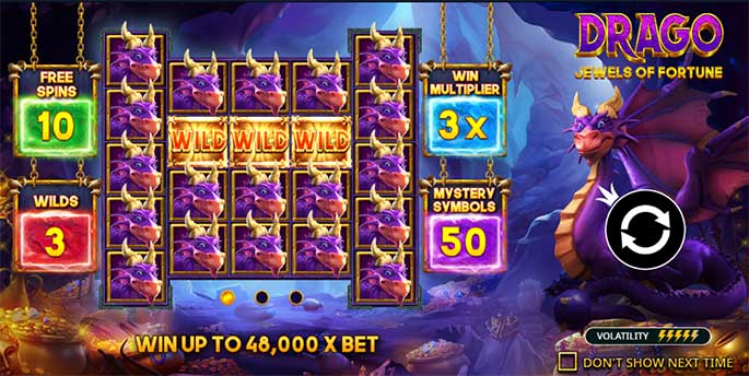 Drago - Jewels of Fortune - Phiên bản slot hấp dẫn nhất tại M88 - M88