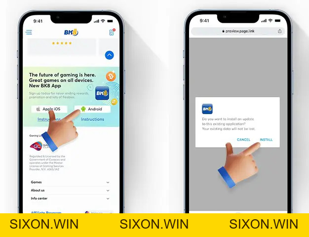 Hướng dẫn tải App BK8 trên Android và iOS