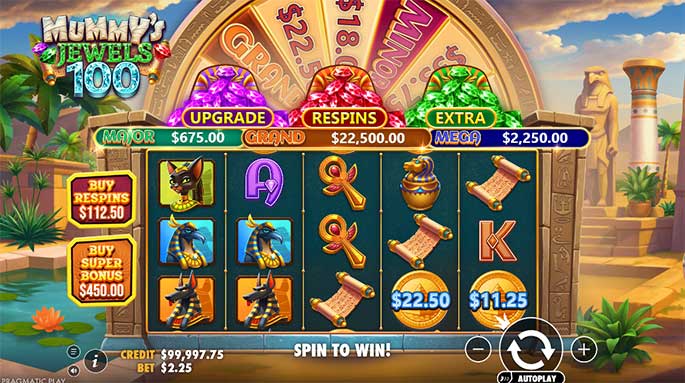 Cùng tìm hiểu cách chơi slot Mummy’s Jewels 100 tại M88 - M88