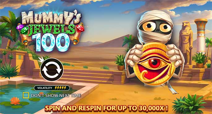 Cùng tìm hiểu cách chơi slot Mummy’s Jewels 100 tại M88 - M88