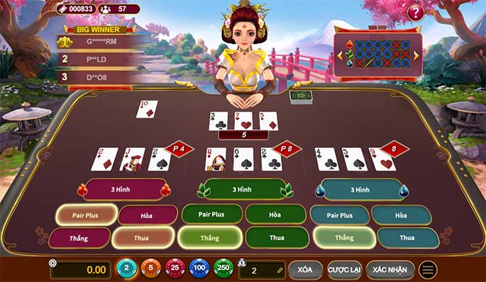 Baccarat 3 hình - Phiên bản Baccarat hấp dẫn nhất M88 hiện nay - M88